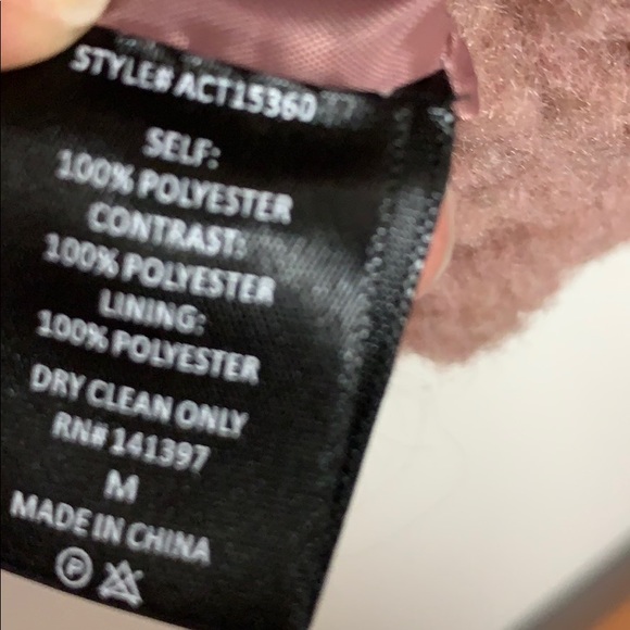 ASTR The Label teddy faux shearling trucker - Picture 4 of 5